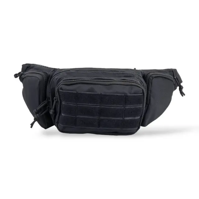 Τσαντάκι Μέσης Tactical 20x12x13 PLAYFULBAGS D008. Μαύρο 2