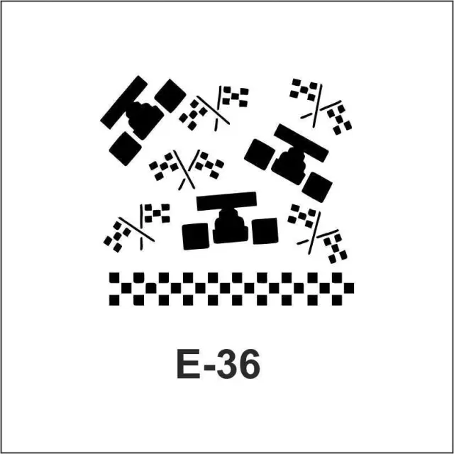 Artebella Στένσιλ 10x10cm E-36