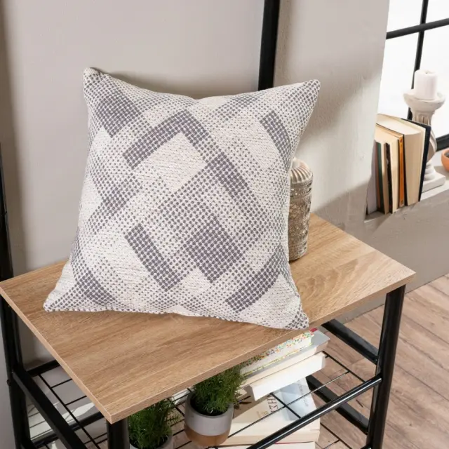 Μαξιλαροθήκη Bronx 07 TEORAN 43x43cm με γέμιση