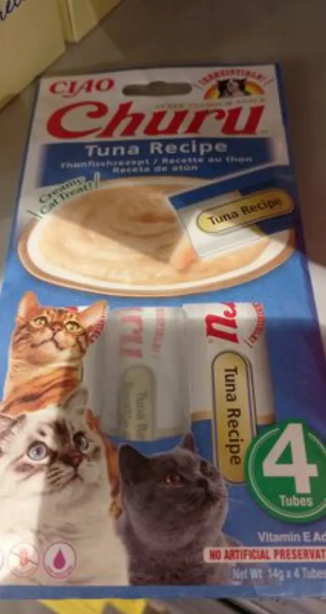 Inaba Churu Cat Κρεμώδης Λιχουδιά με Τόνο 56gr