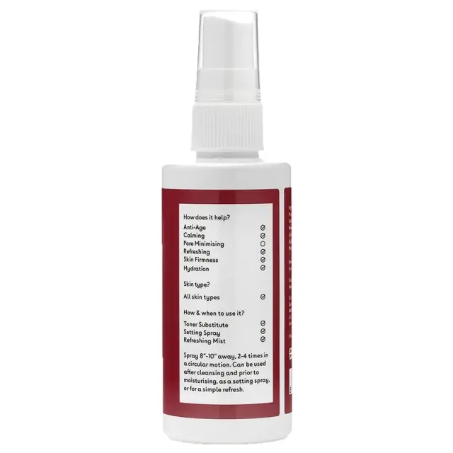 Q+A Hyaluronic Acid Face Mist Mist Προσώπου εμπλουτισμένο με Υαλουρονικό Οξύ και Πρεβιοτικά 100ml 3