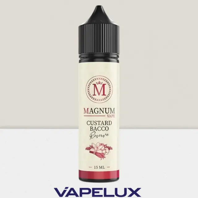 Magnum Flavor Shots Custard Bacco 15ml to 60ml 2