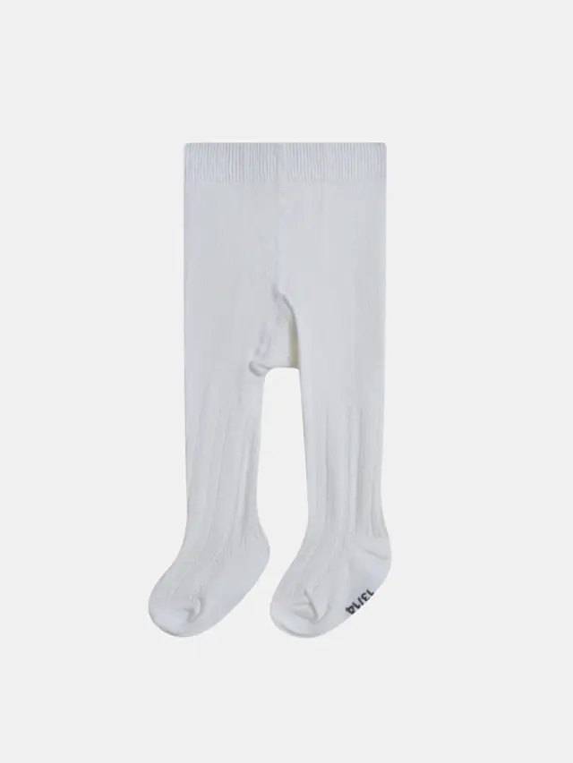 Βρεφικό Καλσόν για Κορίτσια Cozy White ΛΕΥΚΟ - Νο. 15-16