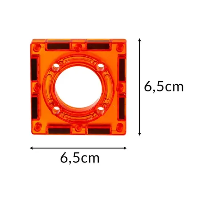 Kruzzel Μαγνητικό Παιχνίδι Κατασκευών Magnetic Blocks 110τμχ 2