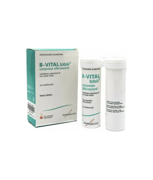 ADELCO B-VITAL totale Σύµπλεγµα Βιταµινών Β µε L-µεθυλοφολικό Ασβέστιο 20 Αναβράζοντα Δισκία