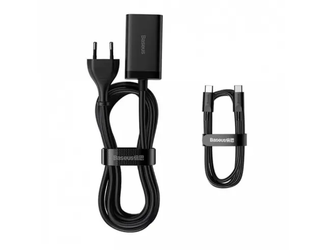 Βάση Φόρτισης GaN με 2 Θύρες USB-A και 2 Θύρες USB-C 65W Power Delivery Quick Charge 4.0 GaN3 Pro CCGP040101 Μαύρο - ONESIZE 3