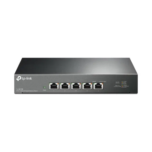 Tp-Link Unmanaged Switch L2 Switch SX105 5-Port Gigabit Black (TL-SX105) 2