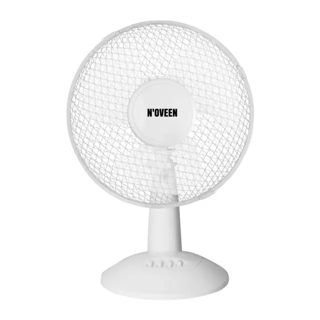 Ανεμιστήρας Επιτραπέζιος N'oveen F445 45W Διαμέτρου 40cm με 3 Ταχύτητες Λευκός