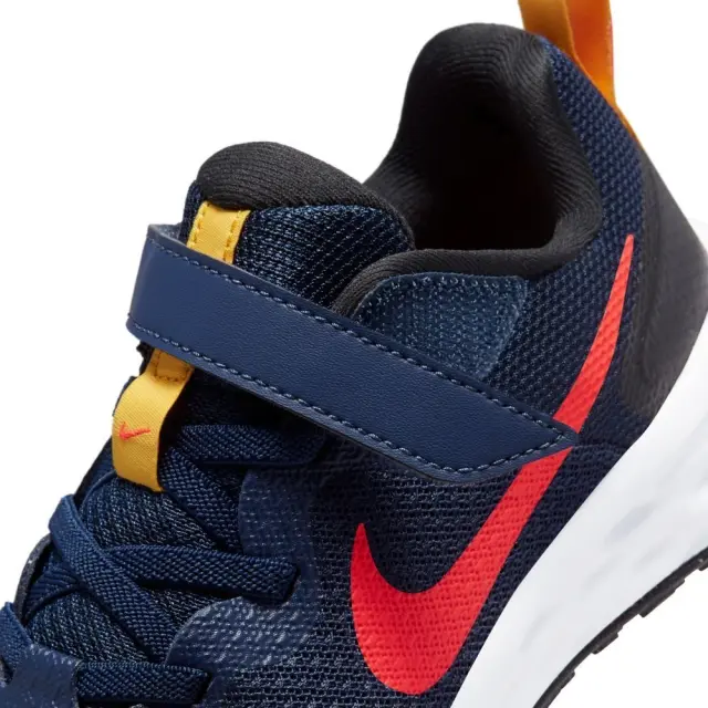 Nike Revolution 6 (PSV) (DD1095-412) - Μπλέ-Κόκκινο 3