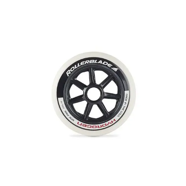 ROLLERBLADE 125mm/85A Hydrogen Wheels White/Black