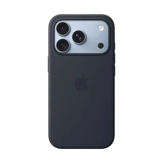 Apple iPhone 18 Pro Silicone Case with MagSafe Navy Blue (MK8X4ZM/A)