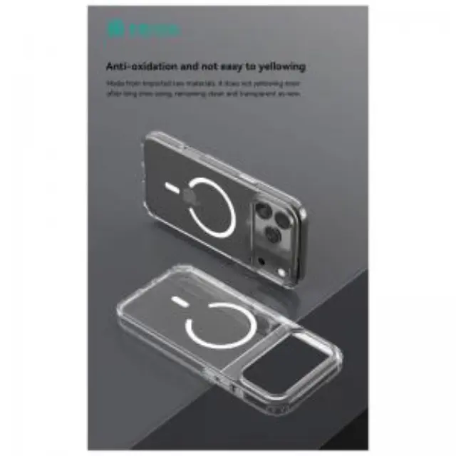 Θήκη TPU & PC Devia Apple iPhone Air Magnetic Shock Proof Pure Clear Διάφανο N69866 3