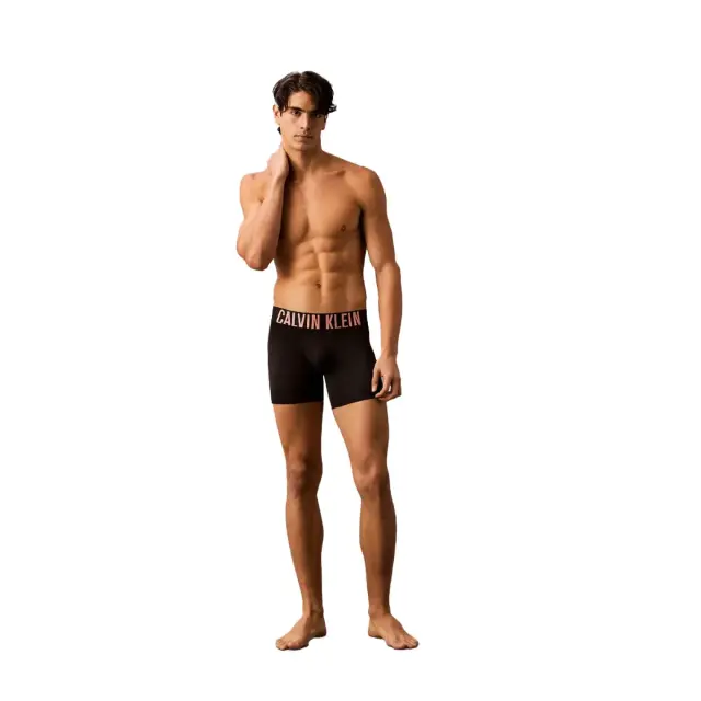 Calvin Klein Ανδρικό Boxer Intense Power - Τριπλό Πακέτο, Χρώμα B Pp Punch-White-Moonl Jade Lgs 3