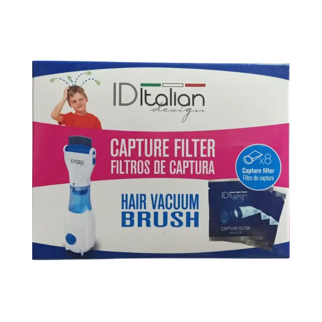 ID Italian Vacuum Brush Spare Filter - (Ανταλλακτικό Φίλτρο για την Ηλεκτρική Χτένα για ψείρες)