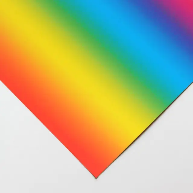 Χαρτόνι Glorex Photo Card 300g/m² 70x50cm - Rainbow