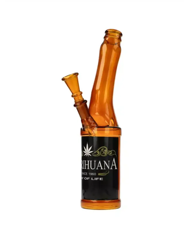 Beer Bottle Glass Bong