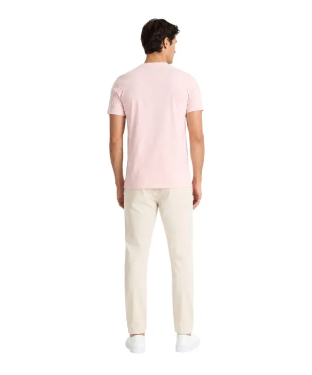 Norway Nautical School - Ανδρικό T-shirt Κοντομάνικο 836010-PINK Ροζ 2