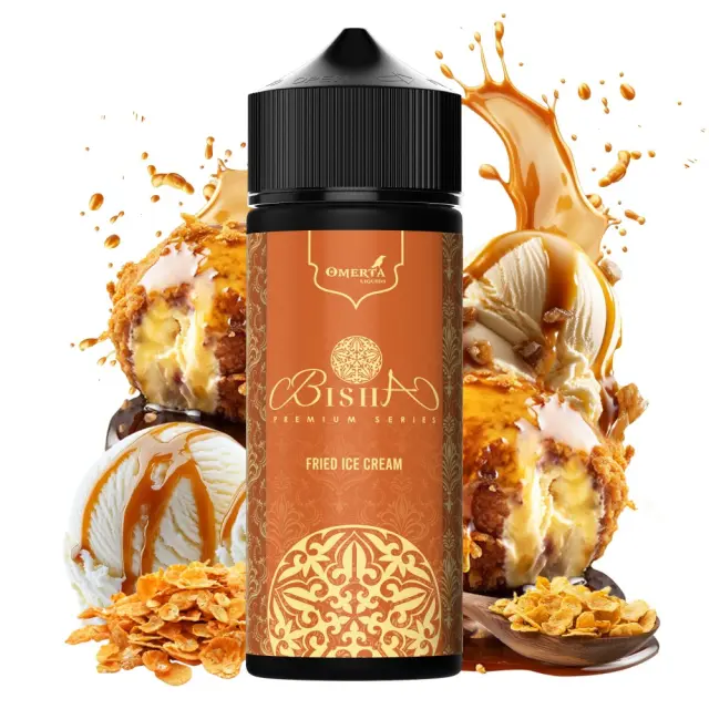 Fried Ice Cream 20ml (120ml) - Bisha Premium by Omerta