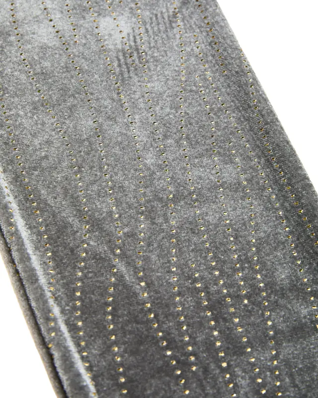 Κολάν βελουτέ με ανάγλυφη glitter υφή 2