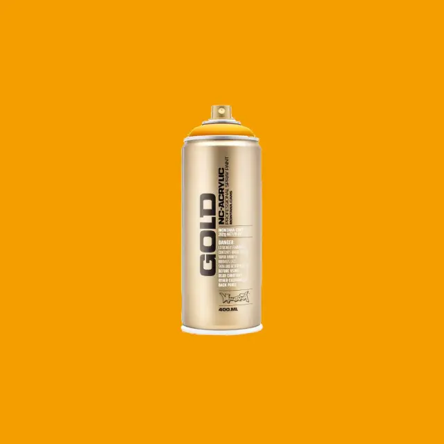 Montana Gold Spray Paint 400ml G1230 Yolk