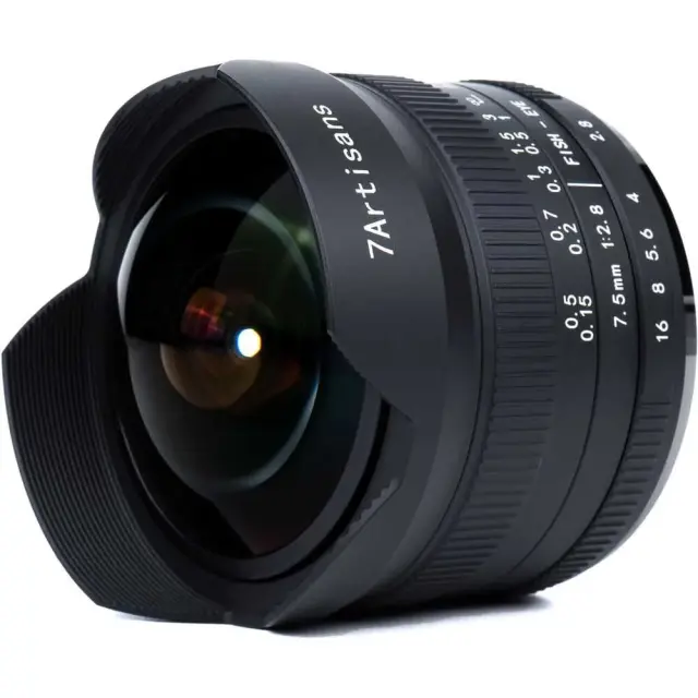 7Artisans 7.5mm f/2.8 II Fisheye Fuji X 3