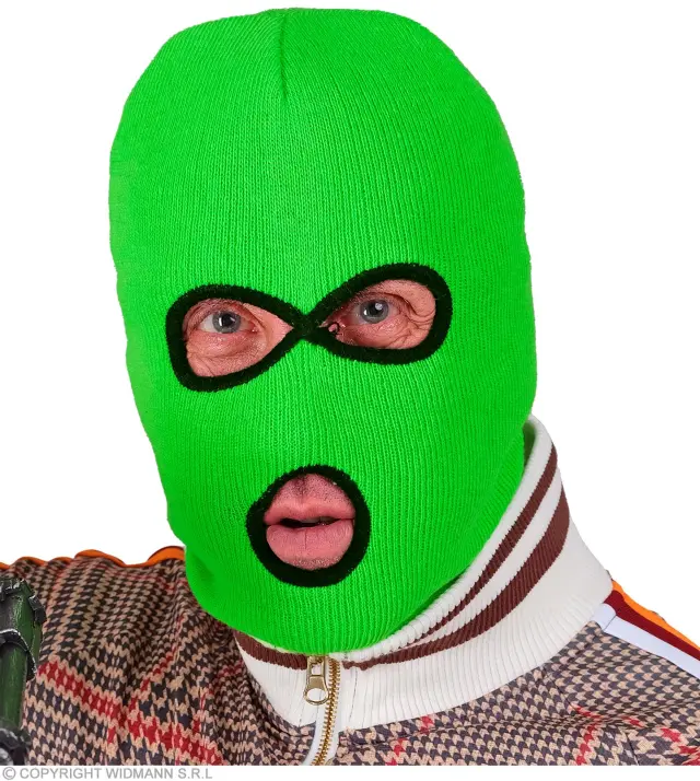 Αποκριάτικο Αξεσουάρ Κουκούλα Balaclava (Widmann) (W-42305)