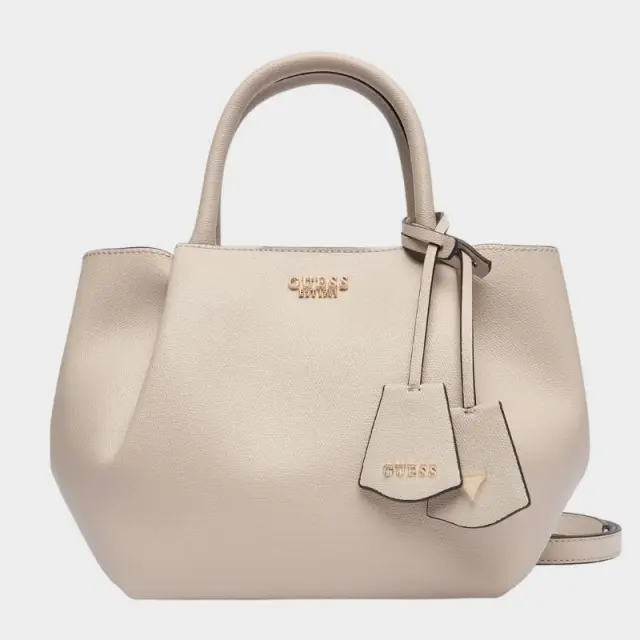 Guess - Γυναικεία Τσάντα Χειρός Amorette HWBG7898060-BEI Μπεζ