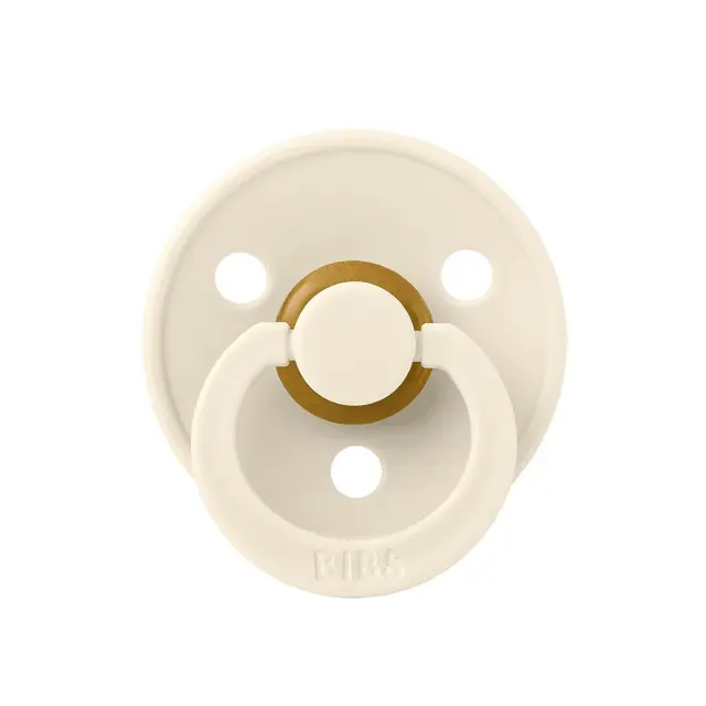Bibs Colour Πιπίλα Καουτσούκ Ivory Size1, 1τμχ