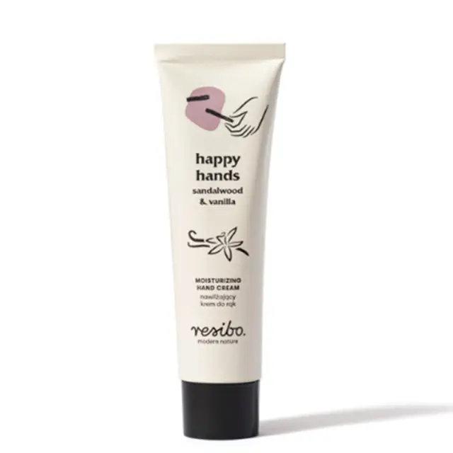 Resibo Happy Hands Moisturizing Hand Cream Sandalwood & Vanilla 50 ml
