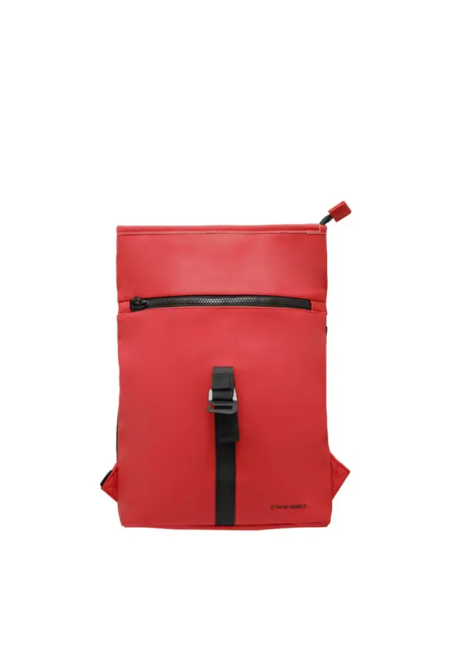 New Rebels - Mart Los Angeles Red 7 Liter Backpack Rolltop Water Repellent 2
