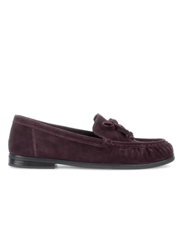 Gabor Μοκασίνια-Loafers Γυναικείο δέρμα Nubuck Μπορντώ GAB/400802 005-MULBERRY - 36 3