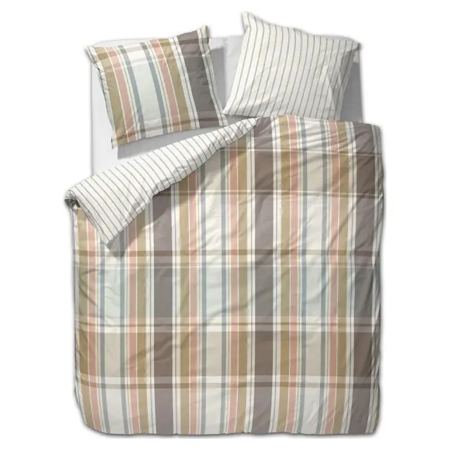 Σεντόνια σετ/3 μονά Μπεζ 170x255cm Vesta Home Stella-1