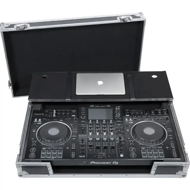 WALKASSE WMC-PROXZLTS Flight case All-in-one DJ System Pioneer XDJ-XZ Black (Laptop stand Wheels)