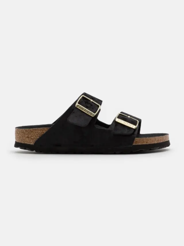 Birkenstock Πέδιλα Γυναικείο Textile/Ύφασμα Μαύρο BIR/ARIZONA TEX 1019852 BLACK - 36 3