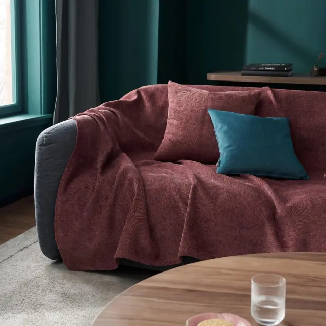 Ριχτάρι Διθέσιου Gofis Home Nimbus 20-07-447-2/02 Red Wine 180x250
