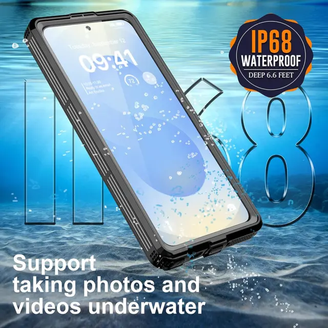 ShellBox - Waterproof IP68 MagSafe Case - iPhone 16 Pro Max - Black 3