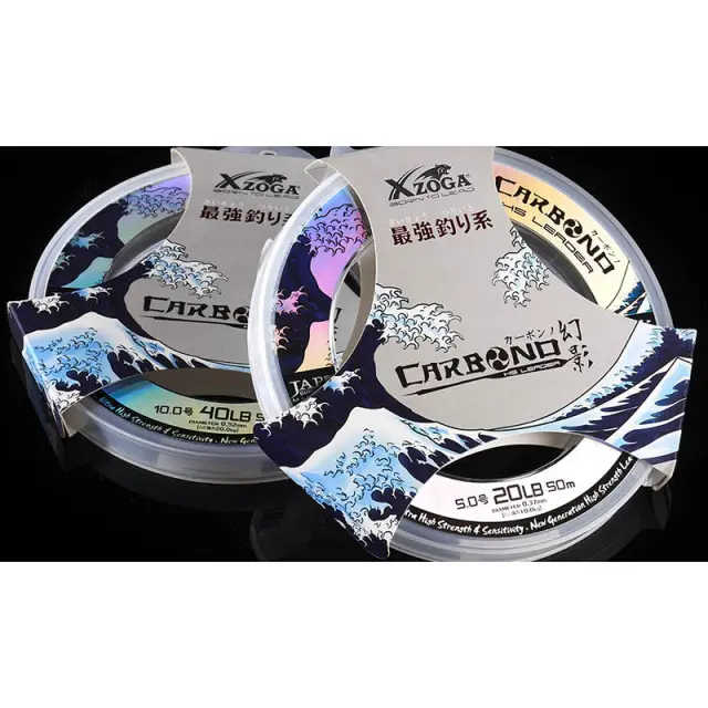 Πετονιά XZoga Carbono Leader 50m 0.37mm