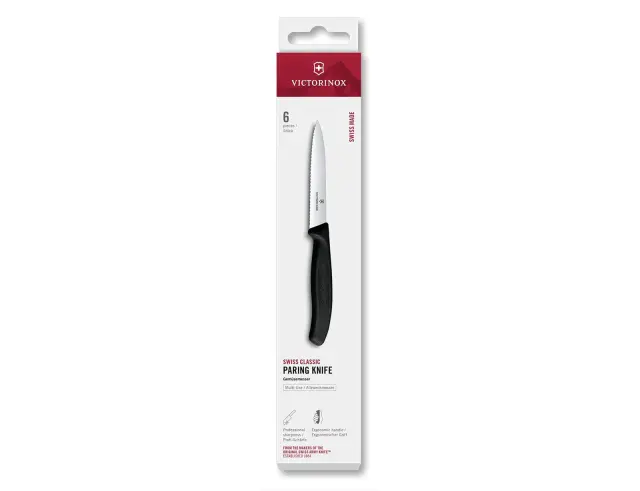 Σετ Μαχαίρια Γενικής Χρήσης Victorinox Swiss Classic με μήκος λεπίδας 10cm - Black - 6 τεμάχια6.7733.6 2