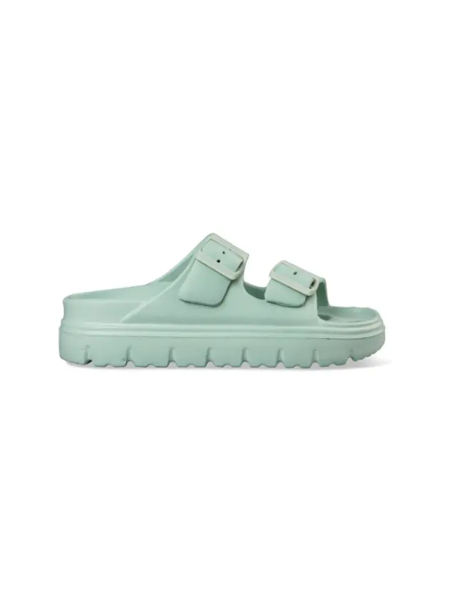 Envie Shoes Σαγιονάρες σε Πράσινο Χρώμα V96-19090-69 2