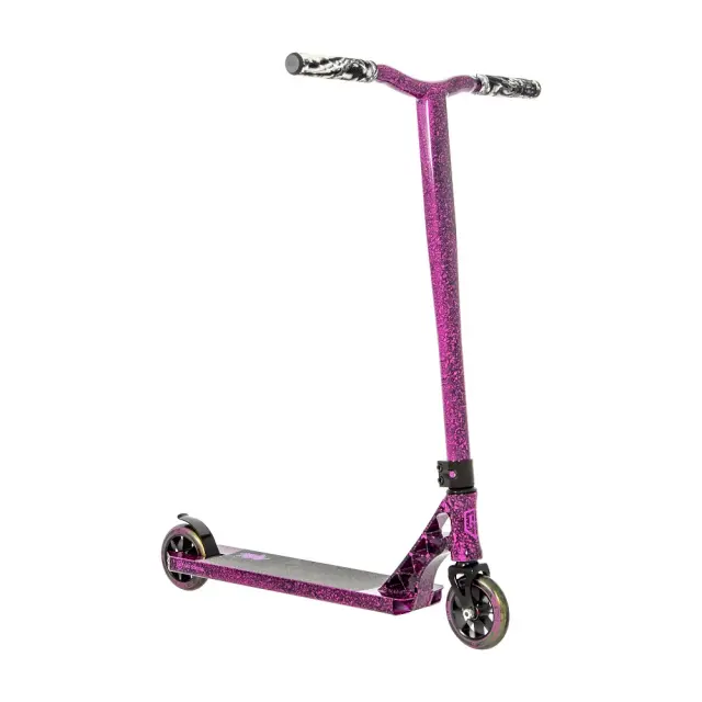 GRIT Wild Complete Scooter Black Purple Marble