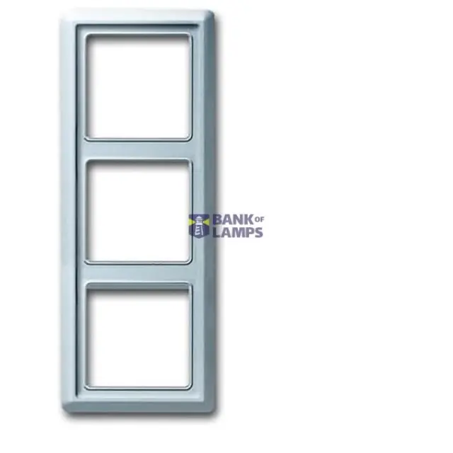 2103-33 Cover Frame carat® Aluminium silver