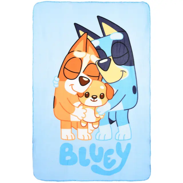 Bluey Snuggle Time Κουβέρτα Fleece 100×150 cm
