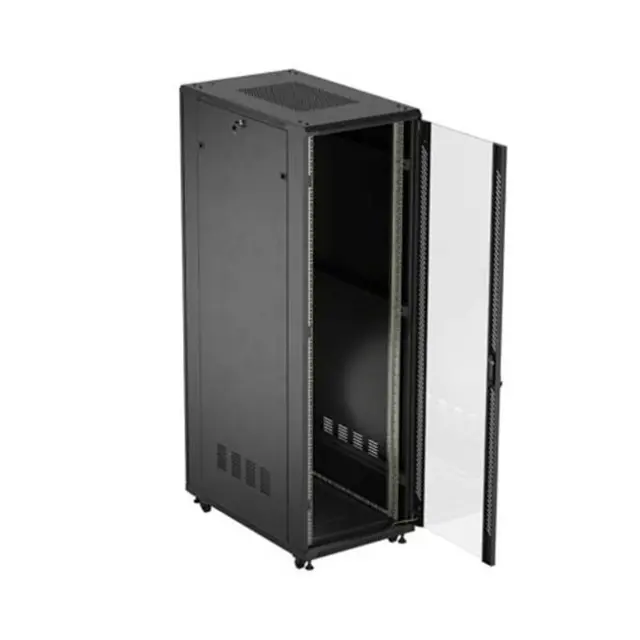 Lanberg Καμπίνα Rack 19" 42U 600X1000 Black (FF01-6042-12B)