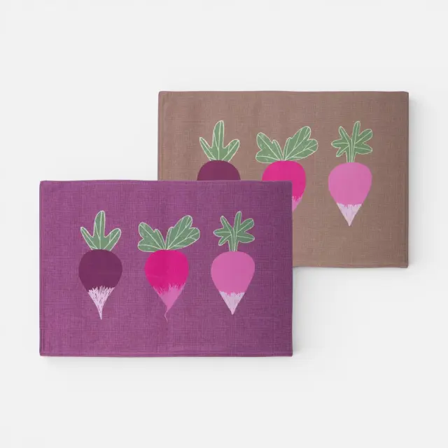 Nef-Nef Homeware Σουπλά Radish 33x48 Brown/Purple