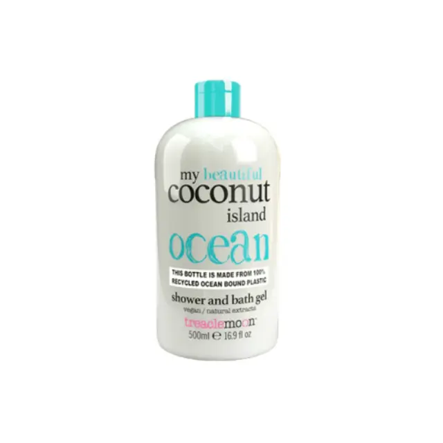 Treaclemoon My Coconut Island Bath & Shower Gel Ενυδατικό Αφρόλουτρο με Άρωμα από Καρύδα, 500ml