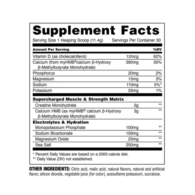 Universal Nutrition Creatine HMB+ 2