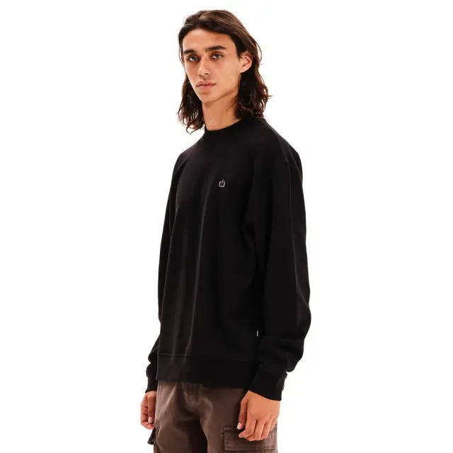 Emerson Classic Crew Neck (252.EM20.97-Black) - Μαύρο 2
