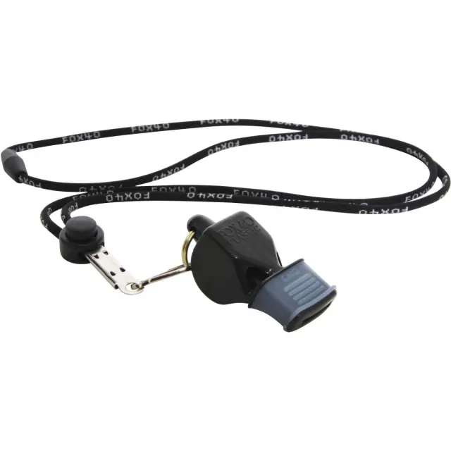 Fox 40 Classic Official Pealess 115db Whistle Μαύρο 96010008 (Eldico Sport) - One Size 2