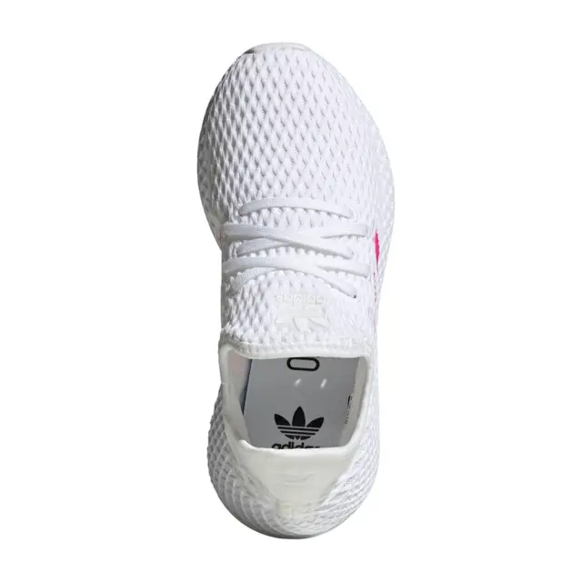 adidas Originals Unisex Kids Deerupt Runner C Άσπρο - Ροζ EE8917 (adidas Originals) - 28 3