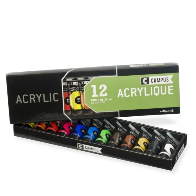 Σετ Ακρυλικά Raphael Campus 21ml x 12τεμ